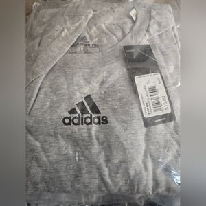 Adidas Men's Short Sleeve Gray Tee